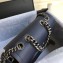 Chanel Grained Calfskin Small Archi Chic Flap Bag A57217 Blue/Silver 2018