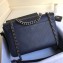 Chanel Grained Calfskin Medium Archi Chic Flap Bag A57217 Blue/Silver 2018
