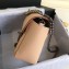 Chanel Grained Calfskin Small Archi Chic Flap Bag A57217 Beige/Silver 2018