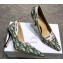 Dior Heel 9.5cm J'Adior And Double Ribbon Pumps In Obliuqe Jacquard Canvas Green 2019