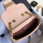 Chanel Grained Calfskin Small Archi Chic Flap Bag A57217 Beige/Gold 2018
