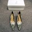 Dior Heel 9.5cm J'Adior And Double Ribbon Pumps In Obliuqe Jacquard Canvas Green 2019