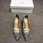 Dior Heel 6.5cm J'Adior And Double Ribbon Pumps In Obliuqe Jacquard Canvas Green 2019