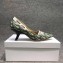 Dior Heel 6.5cm J'Adior And Double Ribbon Pumps In Obliuqe Jacquard Canvas Green 2019