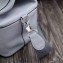 Hermes Original Togo Leather Toolbox Tote Bag Pale Blue