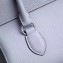 Hermes Original Togo Leather Toolbox Tote Bag Pale Blue