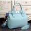 Hermes Original Togo Leather Toolbox Tote Bag Macaron Blue