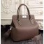 Hermes Original Togo Leather Toolbox Tote Bag Etoupe