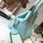 Hermes Original Swift Leather Toolbox 20cm Bag Macaron Blue