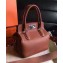Hermes Original Swift Leather Toolbox 20cm Bag Brown