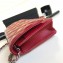 Chanel Patent Leather Classic Quilted WOC Bag Red/Silver