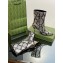 Gucci Heel 8.5cm Women's Pointed toe ankle boots ‎761988 Python Pattern leather 2023