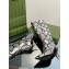Gucci Heel 8.5cm Women's Pointed toe High boots ‎758293 Python Pattern leather 2023