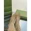 Gucci Heel 8.5cm Women's Pointed toe High boots ‎758293 GG Canvas Beige 2023