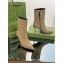 Gucci Heel 8.5cm Women's Pointed toe ankle boots ‎761988 GG Canvas Beige 2023