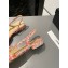 Chanel Heel 1.5cm Flat Slingbacks Tweed Pink/Black 2023