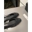 Chanel Heel 1.5cm Flat Slingbacks Print Denim Black 2023