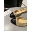 Chanel Heel 1.5cm Flat Slingbacks Leather Camel/Black 2023
