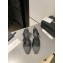 Chanel Heel 6.5cm Slingbacks G31318 Leather Black/Gray 2023