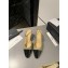 Chanel Heel 6.5cm Slingbacks G31318 Leather Camel/Black 2023