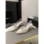 Chanel Heel 6.5cm Slingbacks G31318 Tweed White 2023