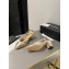 Chanel Heel 6.5cm Slingbacks G31318 Tweed Beige/Gold 2023