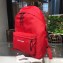 Balenciaga Explorer Canvas Backpack Bag with Logo Label Red 2018