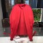 Balenciaga Explorer Canvas Backpack Bag with Logo Label Red 2018
