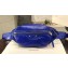 Balenciaga Neo Lift Paper Zip-Around Belt Waist Bag Blue 2018