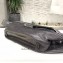 Balenciaga Neo Lift Paper Zip-Around Belt Waist Bag Gray 2018