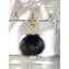 Louis Vuitton Wild Puppet Bag Charm and Key Holder M63094 Black/White 2018