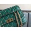 Valentino Rockstud Spike Chain Shoulder Bag Green 2018