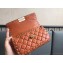 Valentino Rockstud Spike Chain Shoulder Bag Orange 2018