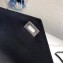 Prada Two-tone Brushed Leather Shoulder Bag 1BD101 Black 2018