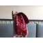 Valentino Rockstud Spike Chain Shoulder Bag Dark Red 2018
