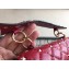 Valentino Rockstud Spike Chain Shoulder Bag Dark Red 2018