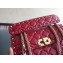 Valentino Rockstud Spike Chain Shoulder Bag Dark Red 2018