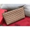 Valentino Rockstud Spike Clutch in Lambskin Leather Nude 2018