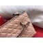 Valentino Rockstud Spike Clutch in Lambskin Leather Nude 2018