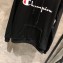 Champion Cotton Classic Hoodie Sweatshirt Black