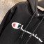 Champion Cotton Classic Hoodie Sweatshirt Black