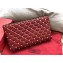 Valentino Rockstud Spike Clutch in Lambskin Leather Red 2018