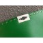Valentino Rockstud Spike Chain Bag in Lambskin Leather White Stud/Green 2018