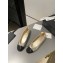 Chanel Calfskin & Grosgrain Ballet flats G02819 Gold/Black 2023