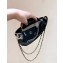 CHANEL BLACK Clutch With Chain IN Mesh, Shiny Lambskin & Gold-Tone Metal AP4573 2025SS(ORIGINAL QUALITY)