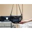 CHANEL BLACK Clutch With Chain IN Mesh, Shiny Lambskin & Gold-Tone Metal AP4573 2025SS(ORIGINAL QUALITY)