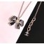 Chanel ruban bow necklace white/black 2018