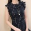 Chanel Pearl Heart Pendant Sweater Long Necklce Black 2018