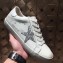 Golden Goose Deluxe Brand Superstar Sneakers GCOWS590  white/silver 2018