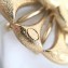 Chanel Beads Bloom Round Brooch Blue/Gold 2018
